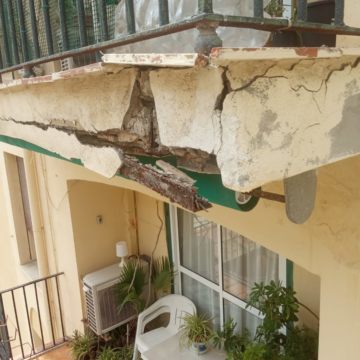 REHABILITACIÓN DE FACHADA Y REFUERZO DE  BALCONES